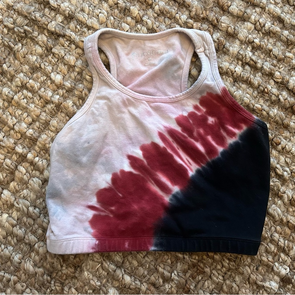 Electric & Rose Tie Die Tank Top-women’s size M